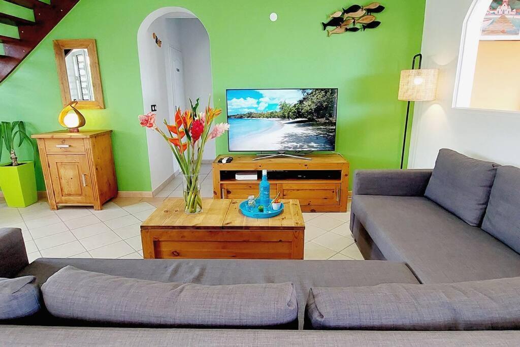 Villa Anolis, Sainte Luce, Piscine, Vue Mer, 4* Exteriör bild