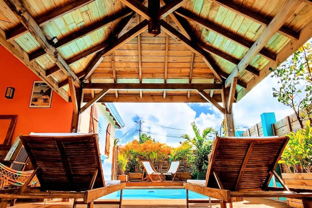 Villa Anolis, Sainte Luce, Piscine, Vue Mer, 4* Exteriör bild